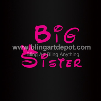 Big Sister Iron On Transfers Vinyl